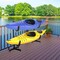 Raxgo Freestanding Kayak Storage Rack, Indoor & Outdoor Kayak Stand for 2 Kayaks RGFSKR - alternate 6